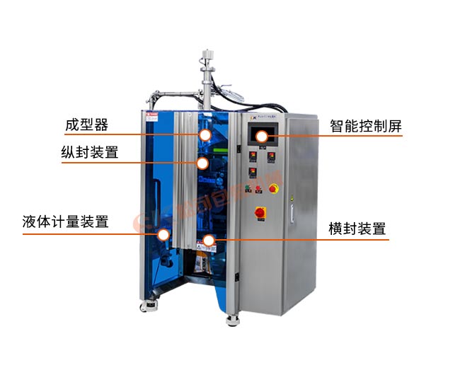 全自動羊湯湯汁液體包裝機圖片
